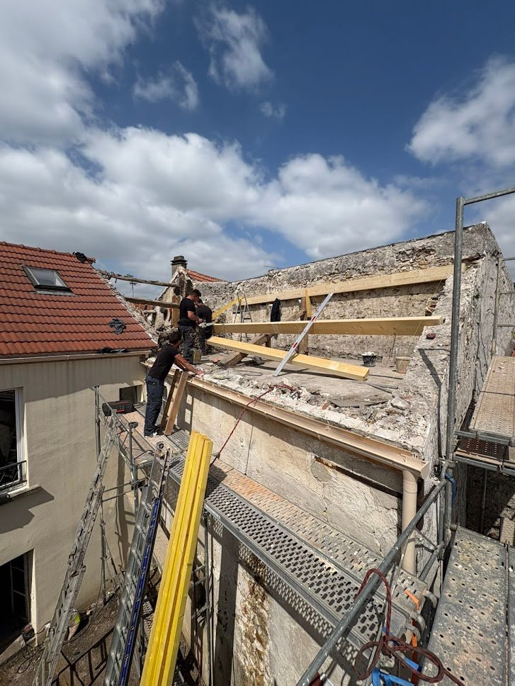 Couvreur Annet-Sur-Marne - Chantier de charpente